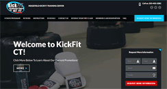 Desktop Screenshot of kickfitct.com